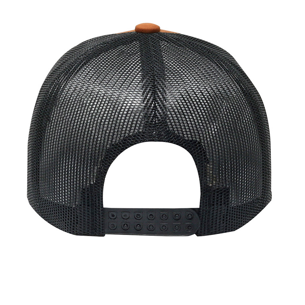 One Size Caramel/Black Cobra Cap C112 