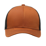 One Size Caramel/Black Cobra Cap C112 