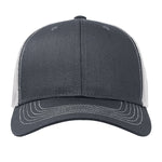 One Size Charcoal/White Cobra Cap C112 