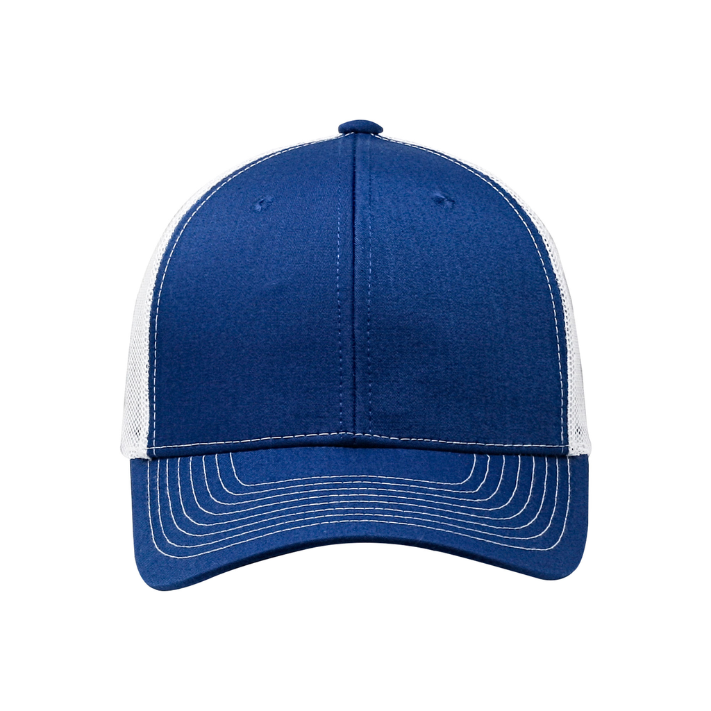 One Size Royal/White Cobra Cap C112 