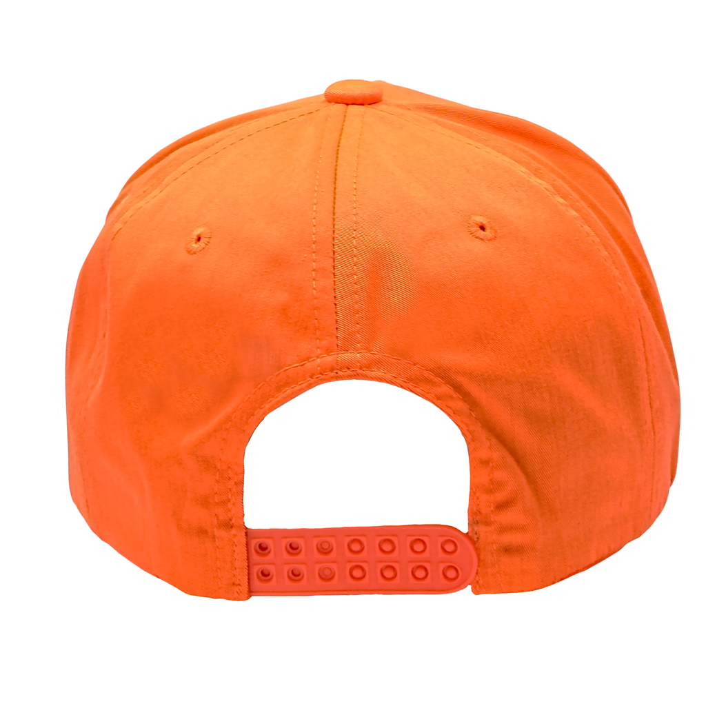 One Size Flame Orange Cobra Cap C112-C 