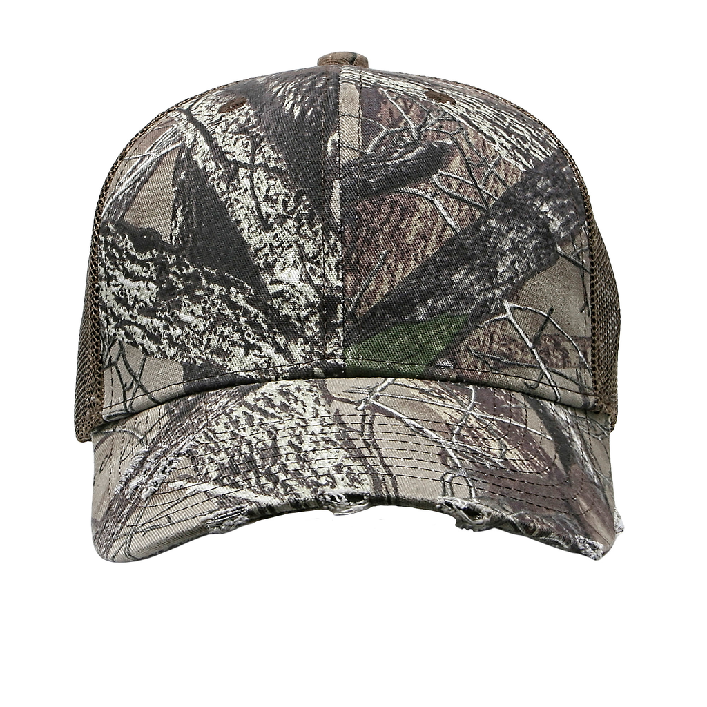 One Size True Timber/HTCF Camo/Brown Cobra Cap C112-D 