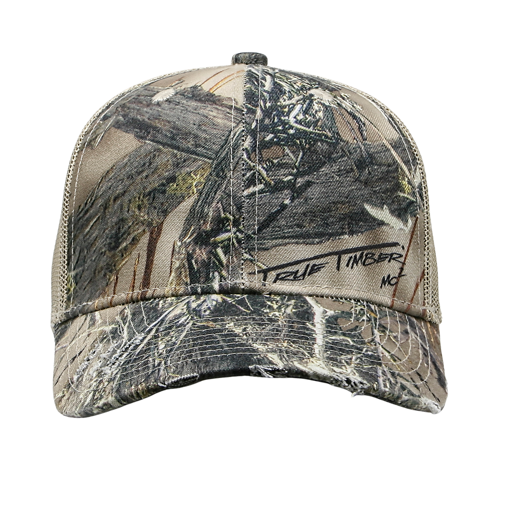 One Size True Timber/MC2 Camo/Khaki Cobra Cap C112-D 