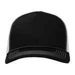 One Size Black/White Cobra Cap C112F 