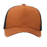 One Size Caramel/Black Cobra Cap C112F 