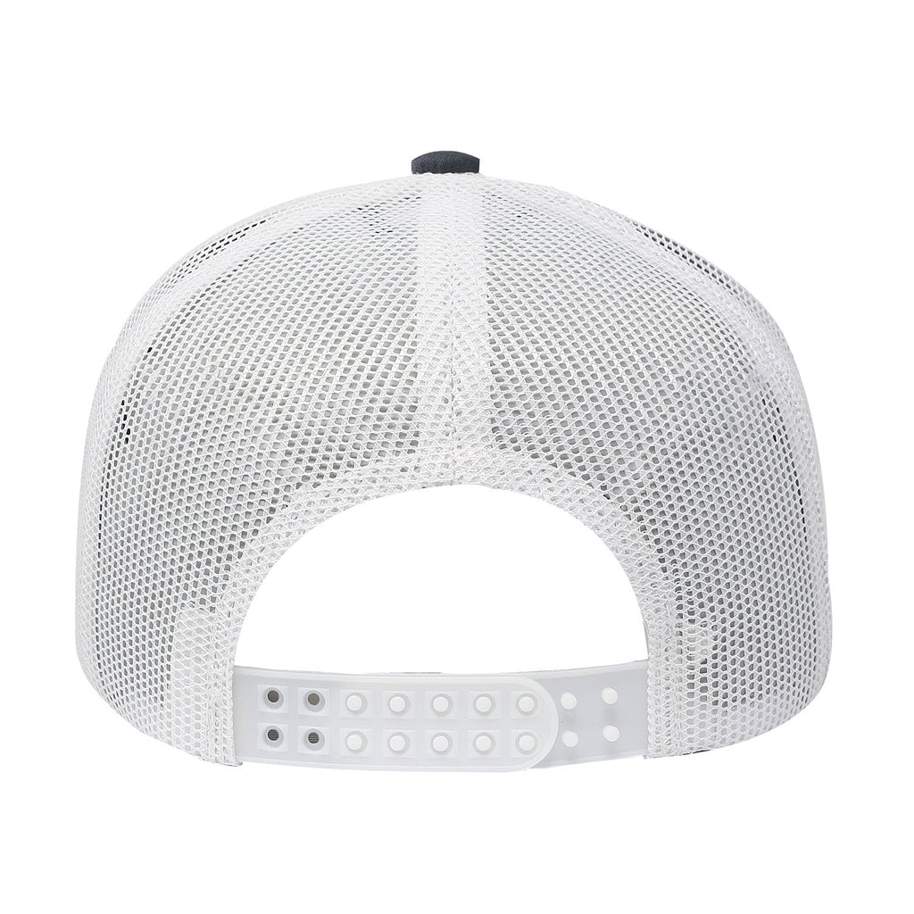 One Size Charcoal/White Cobra Cap C112F 