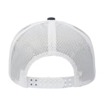 One Size Charcoal/White Cobra Cap C112F 