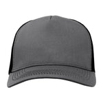 One Size Heather Grey/Black Cobra Cap C112F 