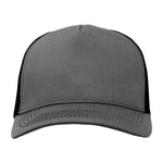 One Size Heather Grey/Black Cobra Cap C112F