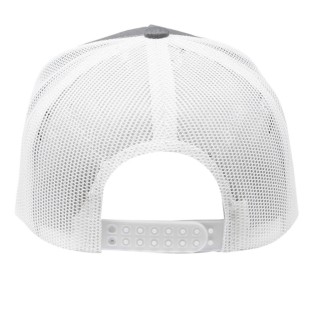 One Size Heather Grey/White Cobra Cap C112F 