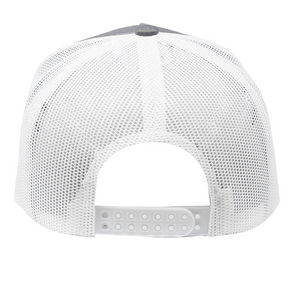 One Size Heather Grey/White Cobra Cap C112F 