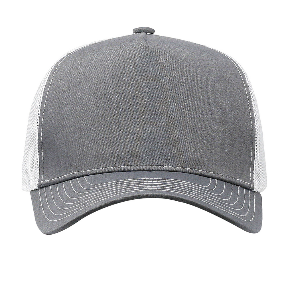 One Size Heather Grey/White Cobra Cap C112F 