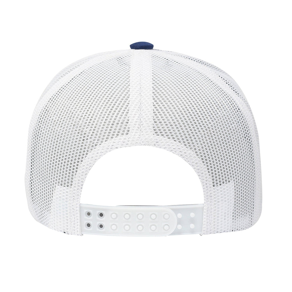 One Size Navy/White Cobra Cap C112F 