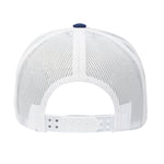 One Size Navy/White Cobra Cap C112F 