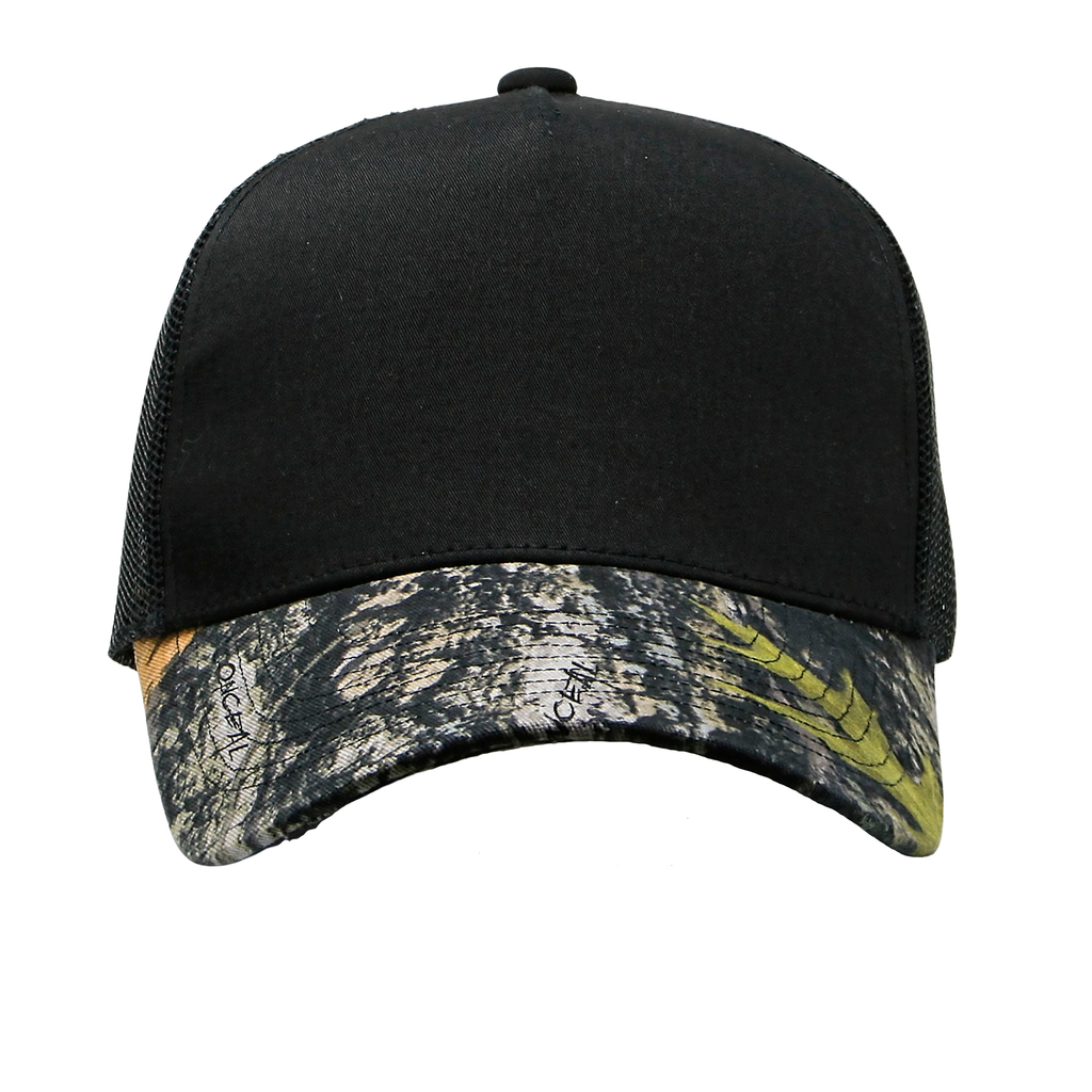 One Size Black/NC Camo/Black Cobra Cap C112F-C 