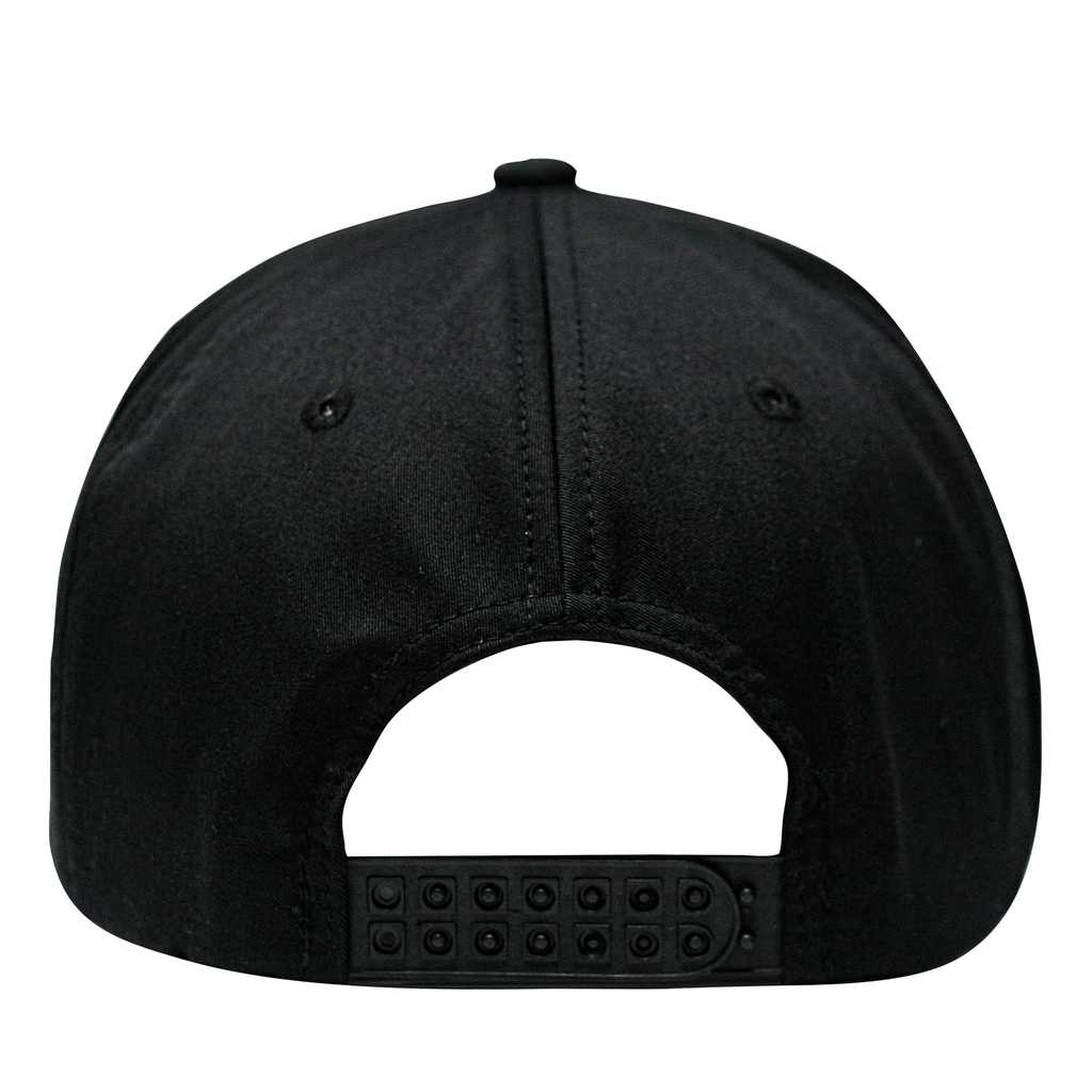 One Size Black/White/Black Cobra Cap C112FR 