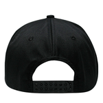 One Size Black/White/Black Cobra Cap C112FR 