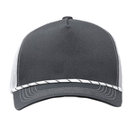 One Size Charcoal/White/Black Cobra Cap C112FR 