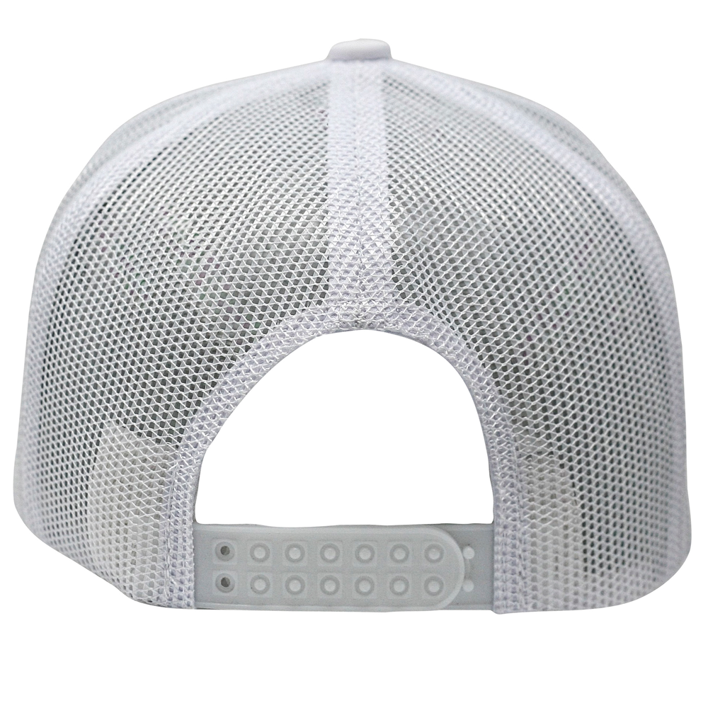 One Size White/Black Cobra Cap C112FR 
