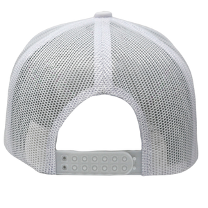 One Size White/Black Cobra Cap C112FR 