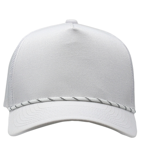 One Size White/Black Cobra Cap C112FR 