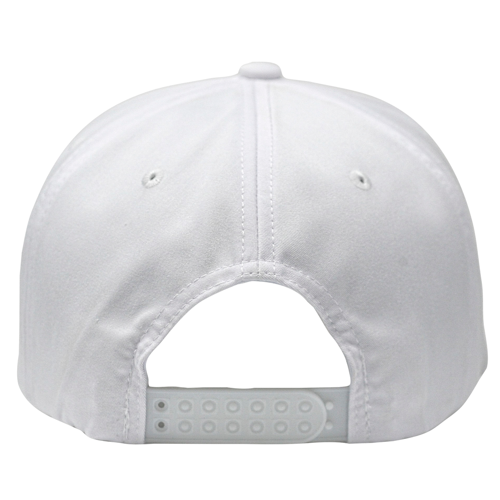 One Size White/White Cobra Cap C112FR 
