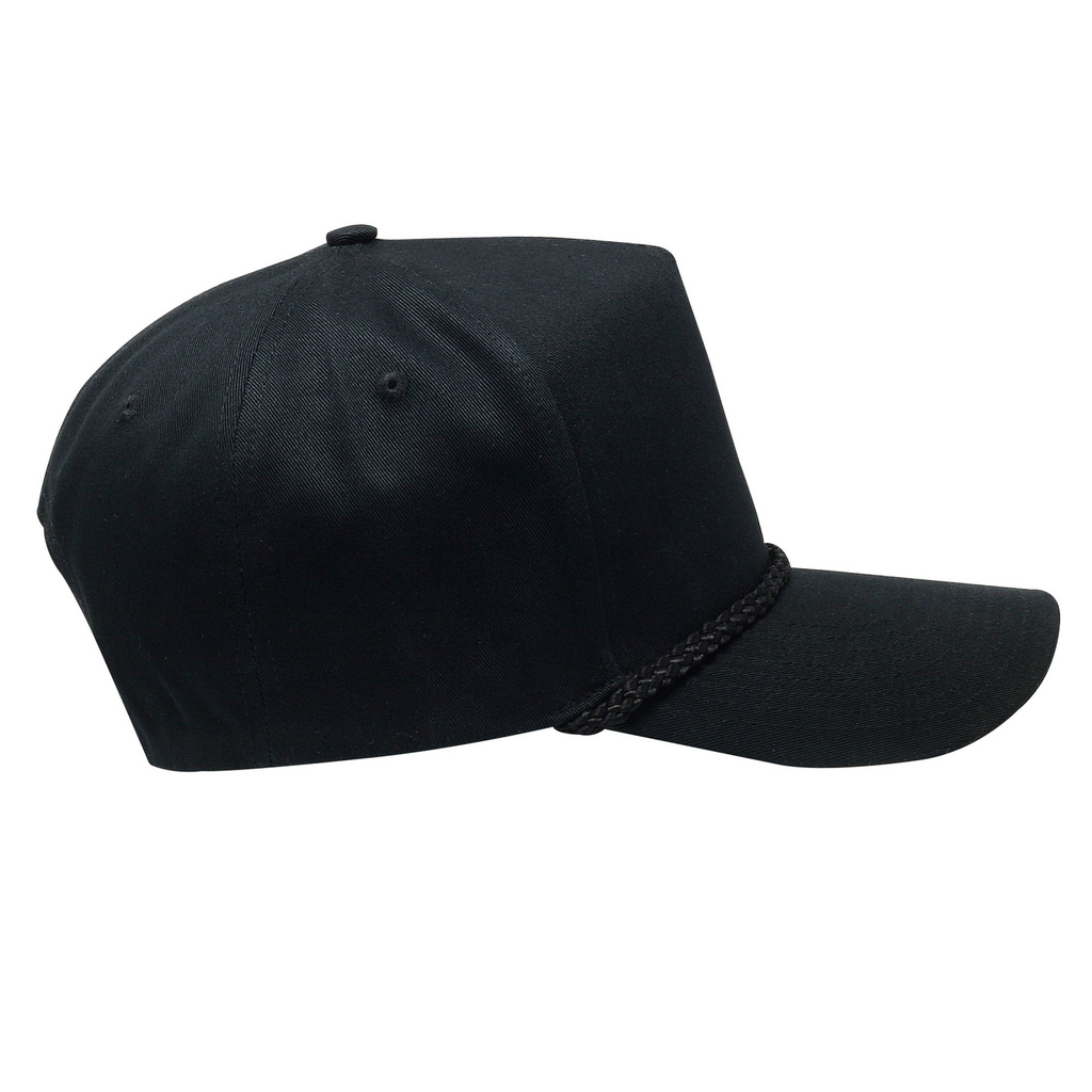 One Size Black Cobra Cap C256 