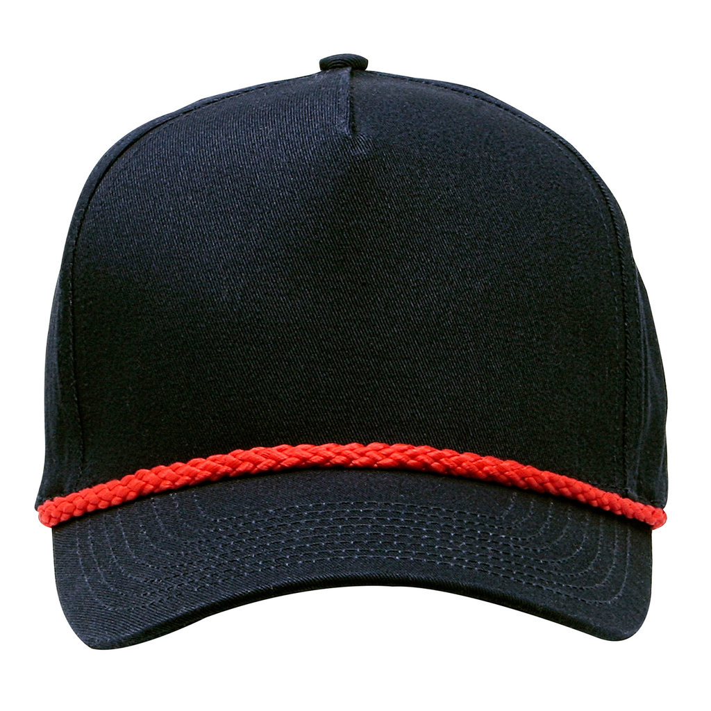 One Size Navy/Red Cobra Cap C256 