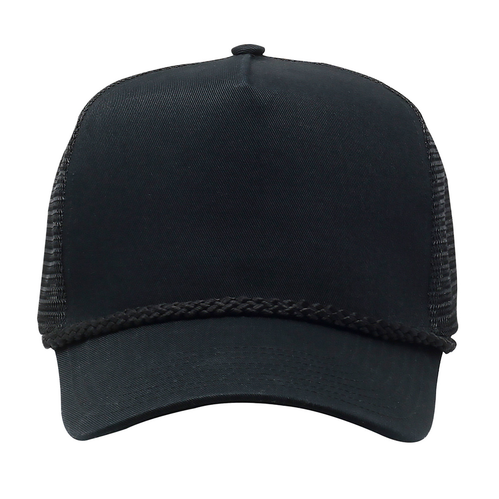 One Size Black Cobra Cap C256M 