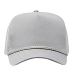 One Size Grey Cobra Cap C256M 