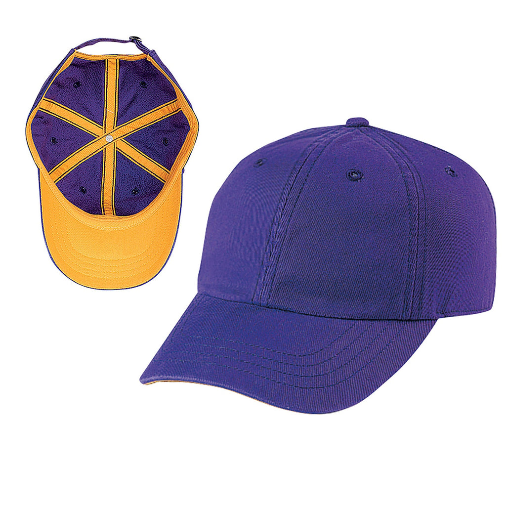 One Size Purple/Gold Cobra Cap GAP-R 