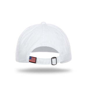 One Size White Cobra Cap GAP-R 