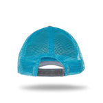 One Size Charcoal/Aqua Cobra Cap HTM-V 