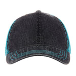 One Size Charcoal/Seafoam Green Cobra Cap HTM-V 