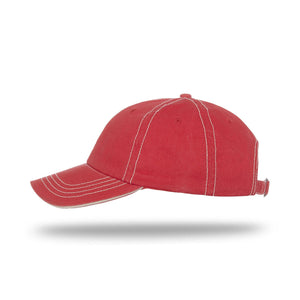 One Size Bright Red/Stone Cobra Cap JCS 