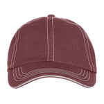 One Size Maroon/Stone Cobra Cap JCS 