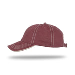 One Size Maroon/Stone Cobra Cap JCS 