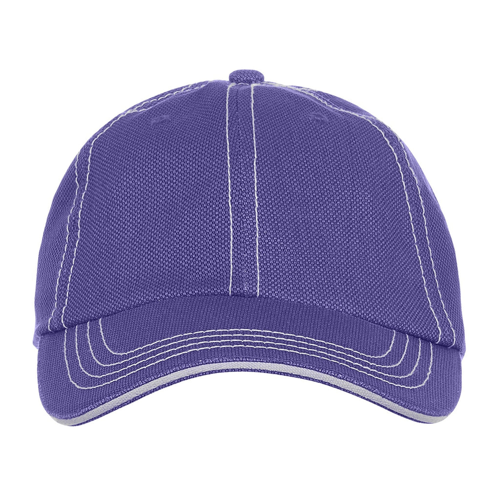 One Size Purple/Stone Cobra Cap JCS 