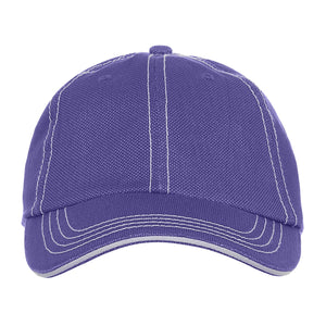 One Size Purple/Stone Cobra Cap JCS 