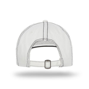 One Size White/Black Cobra Cap JCS 