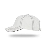 One Size White/Black Cobra Cap JCS 