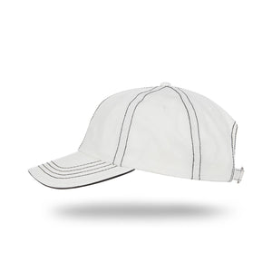 One Size White/Black Cobra Cap JCS 