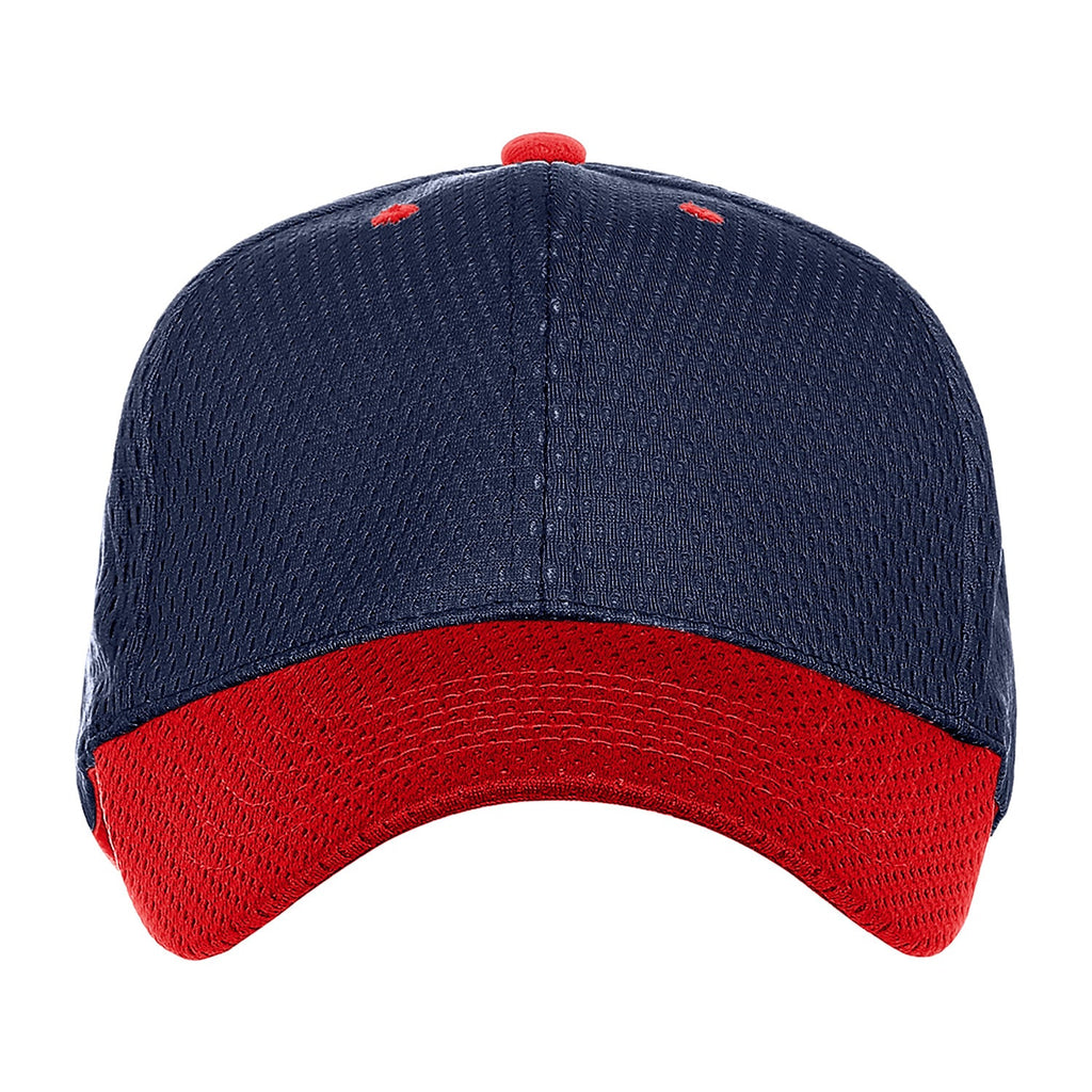 One Size Navy/Red Cobra Cap PAM-2 