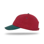 One Size Maroon/Dark Green Cobra Cap PBV-R 