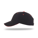One Size Black/Red Cobra Cap PBV-S 