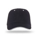 One Size Black/White Cobra Cap PBV-S 