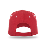 One Size Cardinal/White Cobra Cap PBV-S 