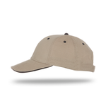 One Size Khaki/Black Cobra Cap PBV-S 
