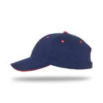 One Size Navy/Red Cobra Cap PBV-S 