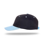 One Size Black/Columbia Blue Cobra Cap PTC-2 